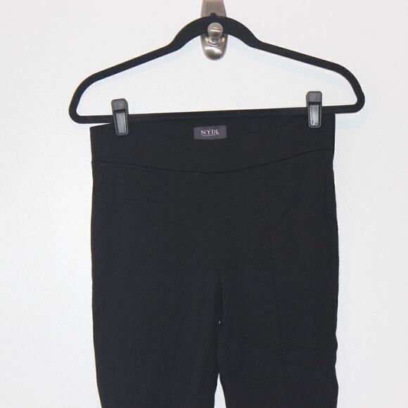NYDJ Black High Waisted pants Women Size 0 - Picture 3 of 12